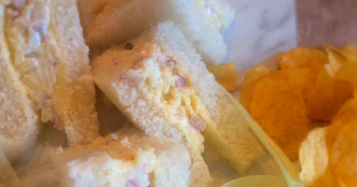 Cheese and Onion Sandwich Buffet Food Recipe